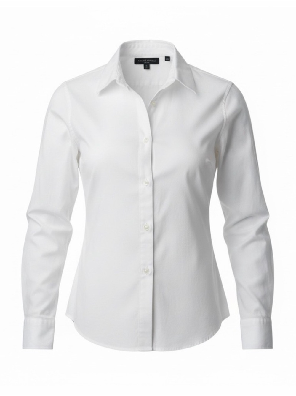Banana Republic White Button-Down Shirt